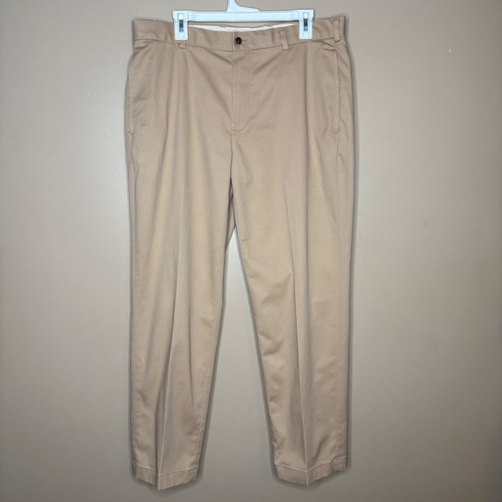 Brooks Brothers Advantage Chino Hudson Pants Mens W36‎ L30 Khaki  Preppy